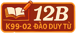 Logo lớp 12B